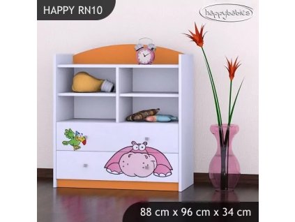 Regál Happy RN10 - safari (Barva bílá)
