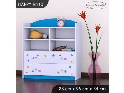 Regál Happy RN10 - sloník (Barva bílá)