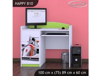 Psací stůl Happy B10 - formule (Barva bílá)