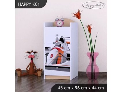 Komoda Happy K01 - formule (Barva bílá)