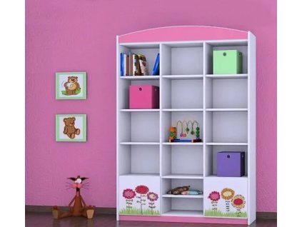 Regál Happy RW16 - včelka (Barva bílá)