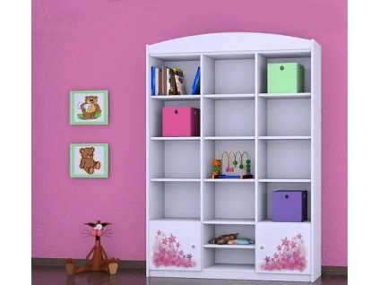 Regál Happy RW16 -  zpívající auto (Barva bílá)