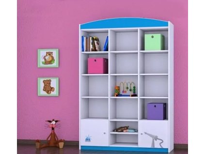 Regál Happy RW16 - hasičské auto (Barva bílá)