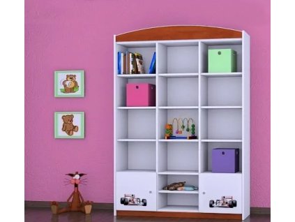 Regál Happy RW16 - formule (Barva bílá)