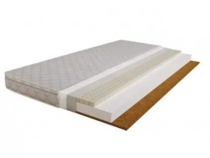 Matrace Happy molitan - kokos - latex L3 (Velikost spací plochy 140x70)