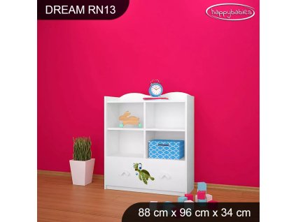 Regál Dream RN13 - rybičky (Barva bílá)