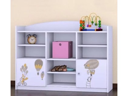 Regál Happy RN16 - balóny (Barva bílá)