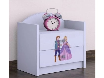 111640 2 nocni stolek happy princ a princezna