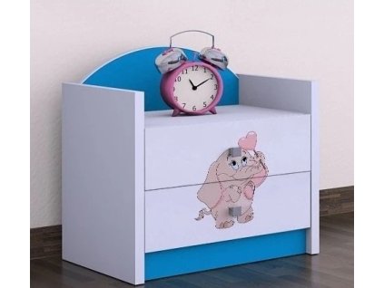 111697 3 szafka nocna happy szn 01 rozowy slon z sercem 4
