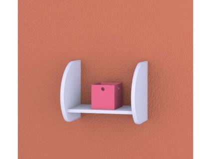 Polička Happy P01 - různé barvy