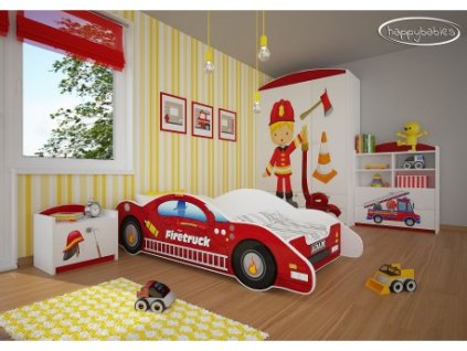 Dětský pokoj Happy 21 - Auto FireTruck