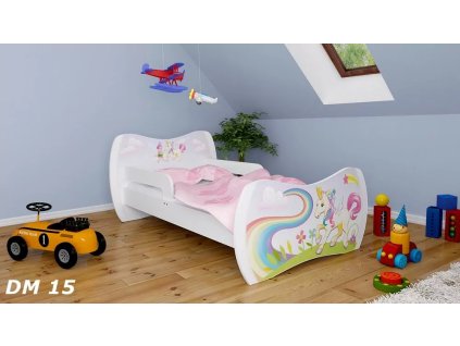 Dětská postel Dream - pony (Velikost spací plochy 140x70, Šuplík NE)