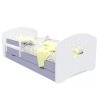 Dětská postel Happy Design - korunka (Barva bílá, Velikost spací plochy 140x70)