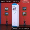 Skříň Happy SZ01 - letadlo (Barva bílá, Otevírání dvířek pravé, Vnitřek skříně šatní tyč)