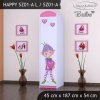 Skříň Happy SZ01 - zamilovaný skřítek (Barva bílá, Otevírání dvířek pravé, Vnitřek skříně šatní tyč)