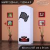 Skříň Happy SZ04 - ferrari (Barva bílá, Otevírání dvířek pravé, Vnitřek skříně šatní tyč)