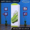Skříň Happy SZ04 - zelené auto (Barva bílá, Otevírání dvířek pravé, Vnitřek skříně šatní tyč)
