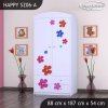Skříň Happy SZ06 - delfín (Barva bílá, Vnitřek skříně šatní tyč)