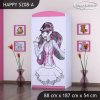 Skříň Happy SZ08 - monster toralei (Barva bílá, Vnitřek skříně šatní tyč)