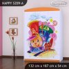 Skříň Happy SZ09 - hrající lokomotiva (Barva bílá)