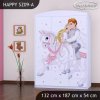 Skříň Happy SZ09 - princ na bílém koni (Barva bílá)