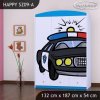 Skříň Happy SZ09 - policie (Barva bílá)