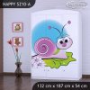 Skříň Happy SZ09 - slimák (Barva bílá)