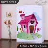 Skříň Happy SZ09 - začarovaný domeček (Barva bílá)