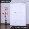 Skříň Happy SZ10 - bez motivu (Barva bílá)
