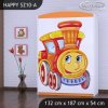 Skříň Happy SZ10 - lokomotiva (Barva bílá)