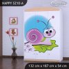 Skříň Happy SZ10 - slimák (Barva bílá)