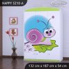 Skříň Happy SZ10 - slimák (Barva bílá)