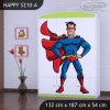 Skříň Happy SZ10 - super man (Barva bílá)
