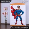 Skříň Happy SZ10 - super man (Barva bílá)