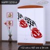 Skříň Happy SZ10 - závod F1 (Barva bílá)