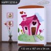 Skříň Happy SZ10 - začarovaný domeček (Barva bílá)