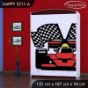 Skříň Happy SZ11 - ferrari (Barva bílá)