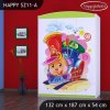 Skříň Happy SZ11 - hrající lokomotiva (Barva bílá)