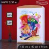 Skříň Happy SZ11 - hrající lokomotiva (Barva bílá)