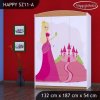 Skříň Happy SZ11 - princezna se zámkem (Barva bílá)