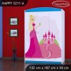Skříň Happy SZ11 - princezna se zámkem (Barva bílá)