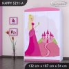 Skříň Happy SZ11 - princezna se zámkem (Barva bílá)