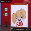 Skříň Happy SZ11 - pejsek (Barva bílá)