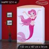 Skříň Happy SZ11 - mořská víla (Barva bílá)
