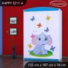 Skříň Happy SZ11 - sloník (Barva bílá)
