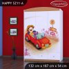 Skříň Happy SZ11 - zpívající auto (Barva bílá)