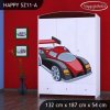 Skříň Happy SZ11 - super bolid (Barva bílá)