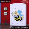 Skříň Happy SZ11 - usměvavá včelka (Barva bílá)