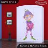 Skříň Happy SZ11 - zamilovaný skřítek (Barva bílá)