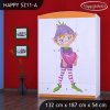 Skříň Happy SZ11 - zamilovaný skřítek (Barva bílá)